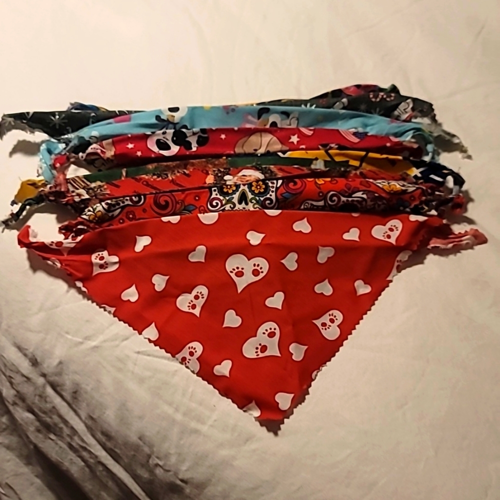Small dog bandanna bundle